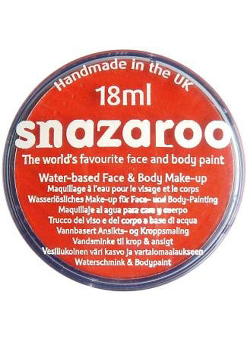 Snazaroo Dark Orange 18ml